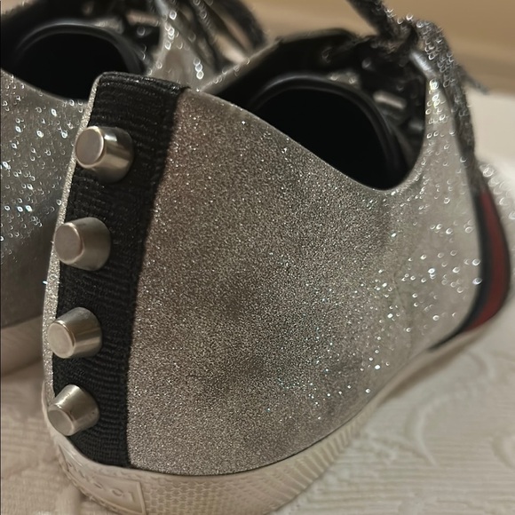 Gucci Bambi Sneakers glittery Retro-Inspired Design. Men’s size 11. Nearly new. - Picture 7 of 16